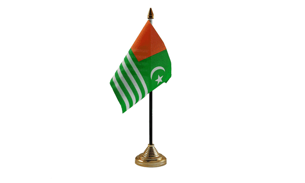Kashmir Table Flags